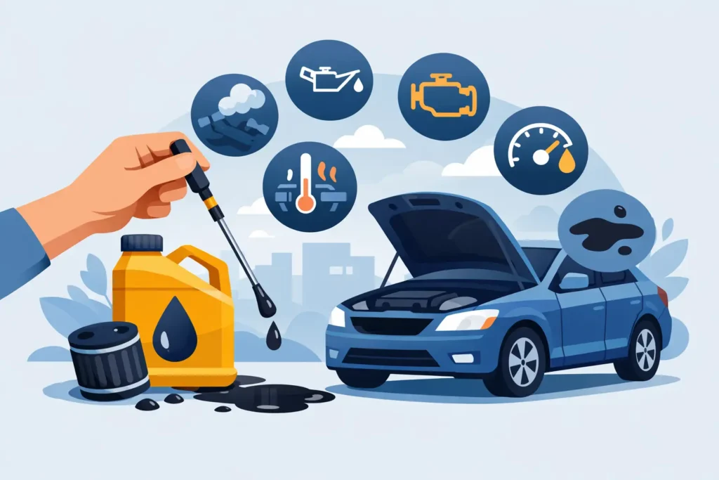 7 Signs Engine Oil Needs Changing in Your Car
