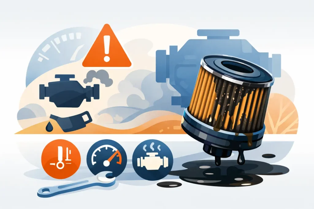 Symptoms of a Blocked Oil Filter to Never Ignore